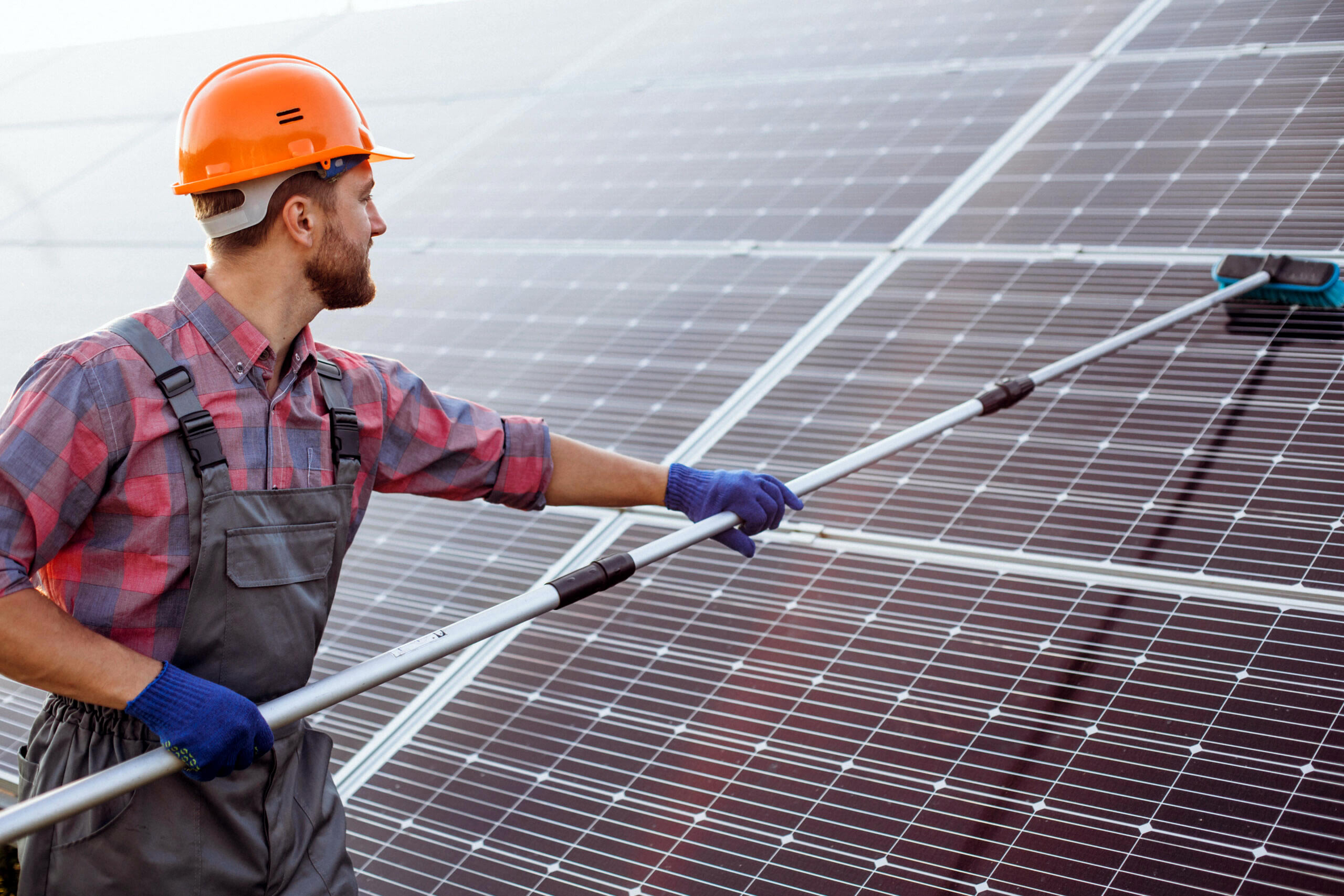 Limpieza de Paneles Solares